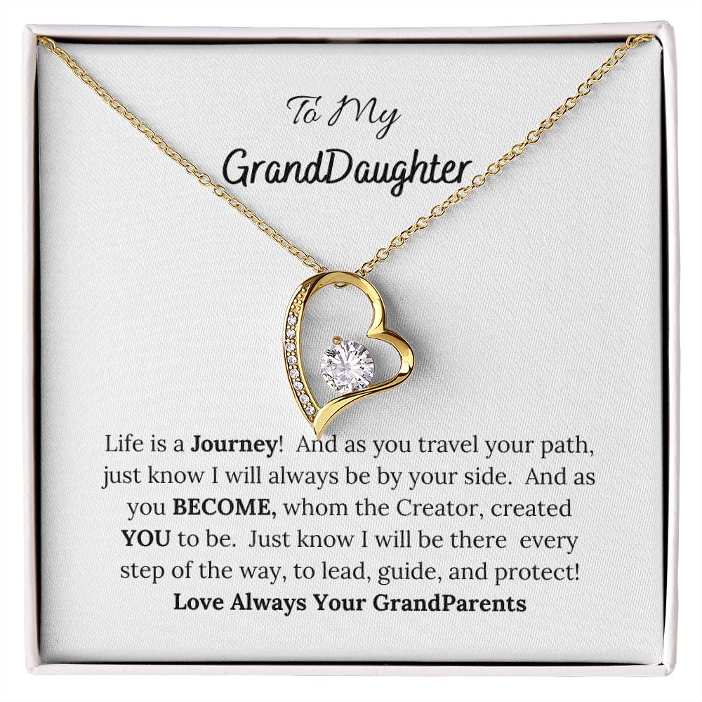 To Granddaughter Love GrandParents Heart